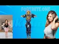 POKI DANCE WITH NEW LEAKED SKINS Fortnite Pokimane Emote