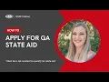 How to Apply for Georgia State Aid