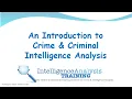 03 An Introduction to Crime Criminal Intelligence Analysis