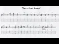 Kurt Rosenwinkel 2 voicings per chord over "Darn That Dream" guitar exercise transcription