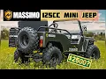 MASSIMO 125cc Mini Jeep Full Around Driving