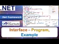Interface - Program Example VB Net
