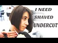 SUPERB HAIRCUT SHAVED UNDERCUT SIDES ARE HIDDEN IN THE BOB