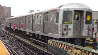 Rush Hour Z line Action - With R143 Z Train