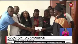 Addiction to Graduation: Moses Kinyanjui finally graduates after 12 years at the University