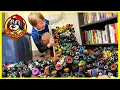 Download Lagu KIDS PLAY-ALONG | BUILD WITH CALEB A MONSTER TRUCK ARENA \u0026 RACE TRACK (COMPILATION)