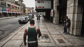 GTA V Enhanced — A Peaceful Walk in Los Santos | NVE + DLSS  5