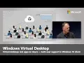 Windows Virtual Desktop New remote desktop and app experience on Azure Ignite 18