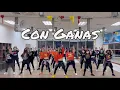 Download Lagu Con Ganas | Zumba original music |Bachata | Fusion | Zumba Fitness | easy dance steps | Heidi
