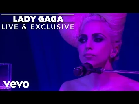 Download MP3 Lady Gaga - Speechless (Live At The VEVO Launch Event)