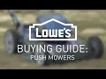 How To Choose The Right Push Mower Buying Guide