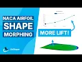 NACA 0015 airfoil aerodynamic shape optimization - Increasing lift using adjoint shape optimization