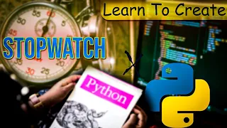 How to create Stopwatch using Python Python Beginner Project Crazy Coders