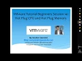 CentOS Linux Hot Plug CPU and Hot Plug Memory Demo