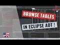 How to Browse SAP Tables in Eclipse ADT SE16N Alternative Data 3 Ways
