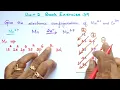 Unit Exercise 39 TN 11th Std