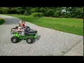 MLToys Stage II and 18v Conversion Kit in a Power Wheels Grave Digger