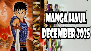 CAN I COMPLETE MY WISH LIST Manga haul December 2025