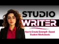 How to Create Strength-Based Student Worksheets