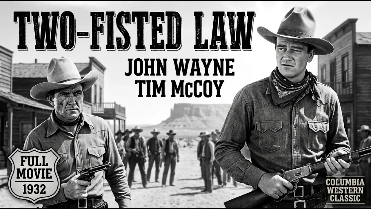 Two-Fisted Law (1932) | Tim McCoy & John Wayne | CLASSIC WESTERN Full Movie