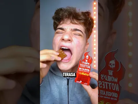 Makan Cokelat Paling Pedas Didunia‼️😱