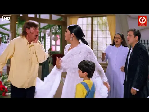 गोविंदा के बीवी ने लगाया खींचकर थप्पड़ फिर देखिए गोविंदा ने क्या किया | Govinda Movie Comedy Scenes