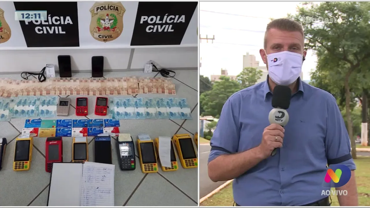 Golpe do motoboy: Polícia Civil prende mais 4 suspeitos em flagrante em Chapecó