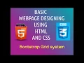 Bootstrap Grid System Responsive design Part - 1