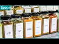 How to Create Custom Labels with your Cricut for Ultimate Organization