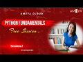 Python Session 2