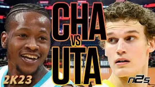 Utah Jazz Vs Charlotte Hornets Full Game NBA 2K23 