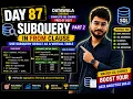 Day 87 SQL Subquery in FROM Clause Explained Subquery Part 2 Practical Examples