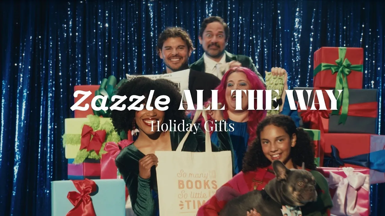 Zazzle — Zazzle — Make Holidays Zamazing (YouTube video ad)