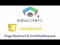 JavaScript Tutorial for Beginners - 20 PageRedirect and XmlHttpRequest in JavaScript