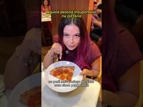 Tem que dividir as fatias?