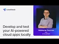 Develop and test your AI-powered cloud apps locally with LocalStack