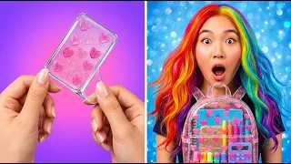 KAMI MENCOBA TRIK-TRIK SEKOLAH INI! 🏫 Trik Rahasia & Hack Jenius Yang Wajib Kamu Coba Oleh 123 GO!