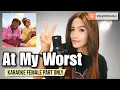 Download Lagu At My Worst - Pink Sweat$, Kehlani (Karaoke Female Part Only)
