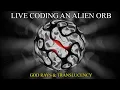 Live Coding an Alien Orb - God Rays Translucency