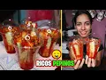 HACIENDO PEPINOS PREPRARADOS CON TAJIN