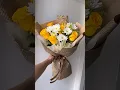 How to wrap flowers/ roses in craft / brown paper KOREAN FLOWER WRAPPING STEP BY STEP DIY TUTORIAL