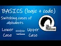 Switching cases of alphabets