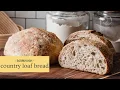 How to Make Sourdough Country Loaf Bread - Little Spoon Farm