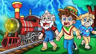 VIAJAMOS en TREN con mis AMIGOS y salio mal... 😅🚂🌲 SILVIOGAMER en FOREST ESCAPE: Last Train
