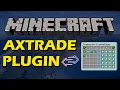 Trading GUI in Minecraft with AxTrade Plugin