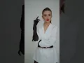 Download Lagu Teenager in white fashion with black gloves #4k #shorts #fashion #foryou #shortvideo