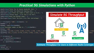 Python Session 2 Practical 5G Throughput Simulation with Python