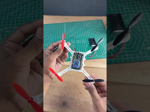 DIY ESP32 Drone | Control a Coreless Motor Drone With Your Phone #ashwinprojects #AltiumStudentLab
