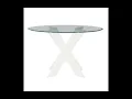 Powell Furniture Adler White Auden Dining Table - The Classy Home