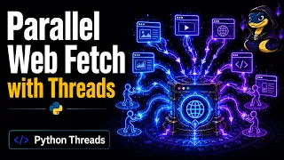 Parallel Web Fetch with Threads in Python